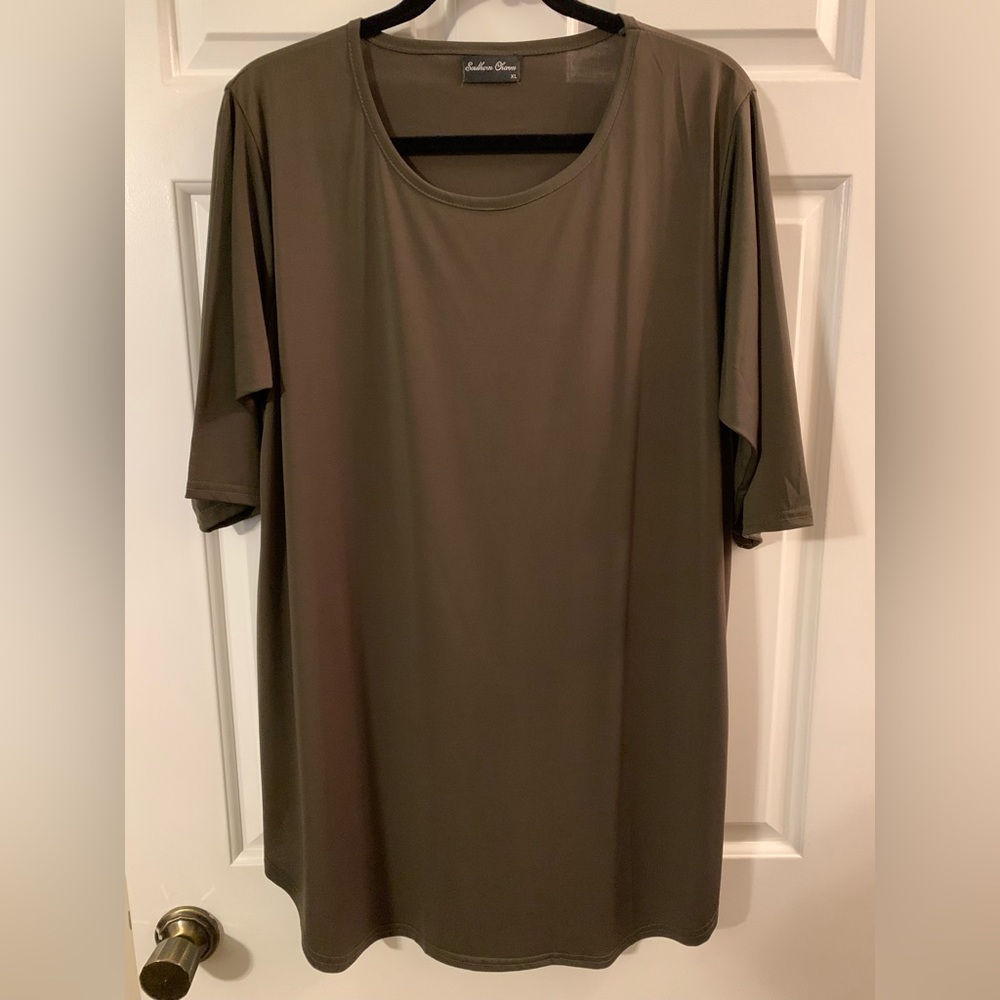 Olive green tunic